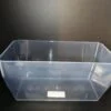 Cassetta rettangolare 27cm trasparente