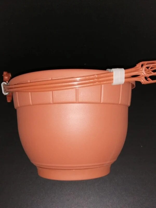 Vaso Basket cm 25 plastica color cotto
