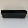 Vaso cassetta cm 39 nero lucido