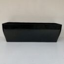 Vaso cassetta cm 39 nero lucido