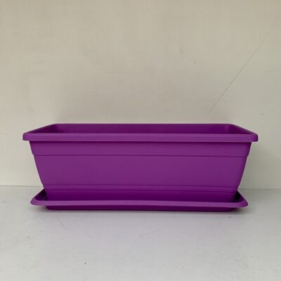 Vaso cassetta cm 30 viola