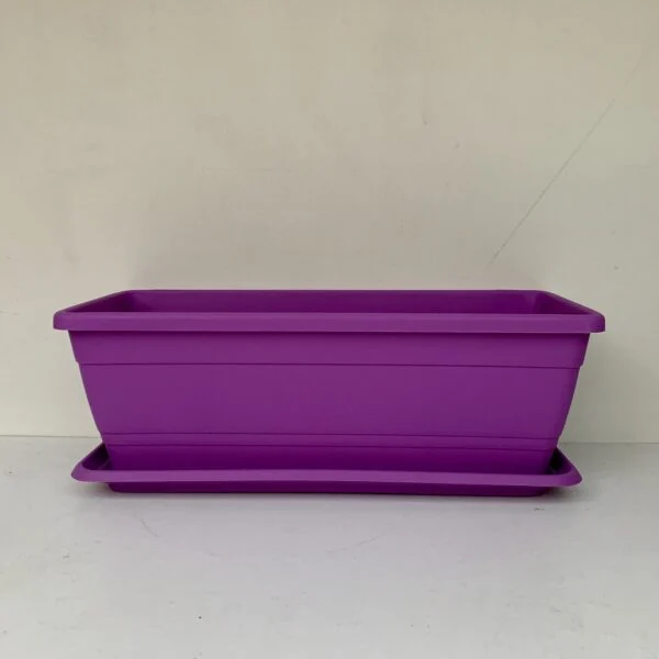 Vaso cassetta cm 30 viola