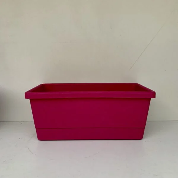 Vaso cassetta cm 20 fucsia