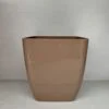 Vaso Quadrato 15cm Marron