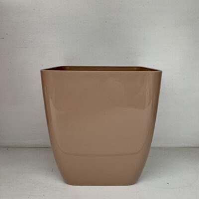 Vaso Quadrato 15cm Marron