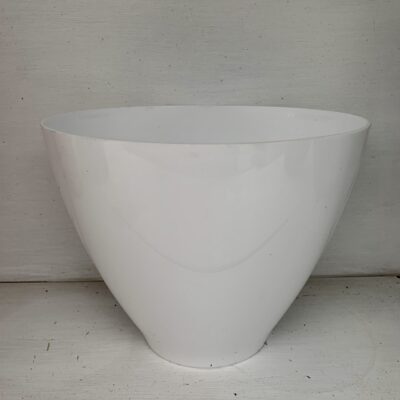 Vaso Ciotola Ovale 20cm bianco