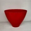 Vaso Ciotola Ovale 20cm Rosso