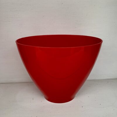 Vaso Ciotola Ovale 20cm Rosso