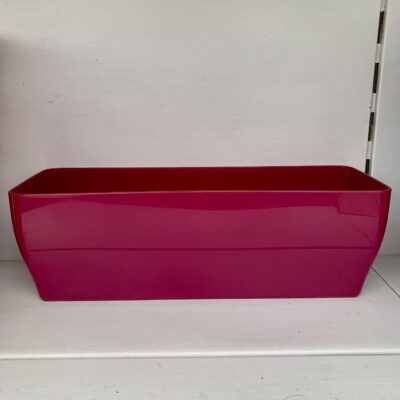 Vaso Rettangolare 39 cm fucsia