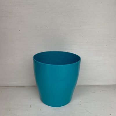 Vaso Tondo 11cm azzurro