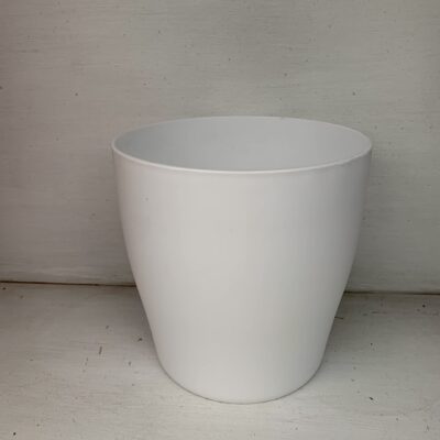 Vaso Tondo 15cm bianco