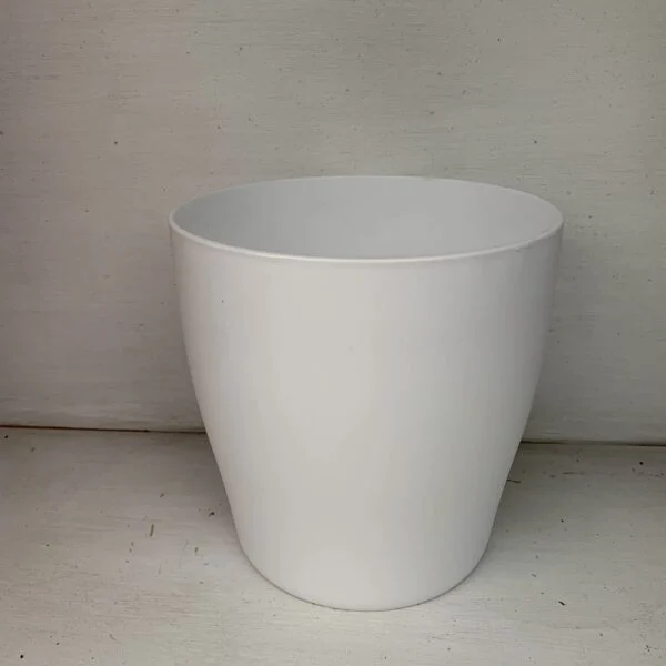 Vaso Tondo 15cm bianco