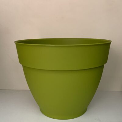 Vaso tondo cm 18 colore verde acido