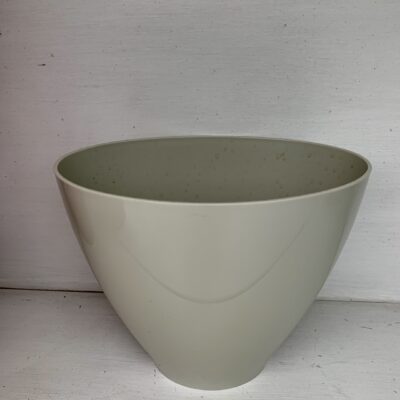 Vaso ciotola ovale 20cm verdino