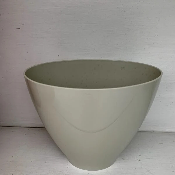Vaso ciotola ovale 20cm verdino