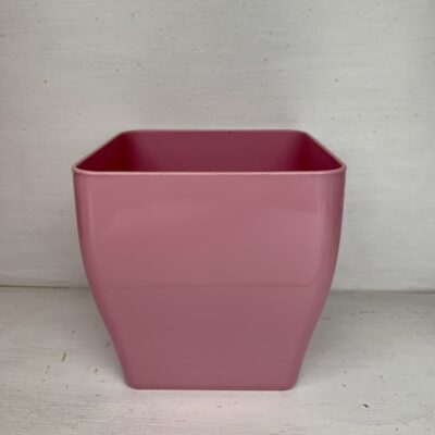Vaso Quadrato 15cm Rosa