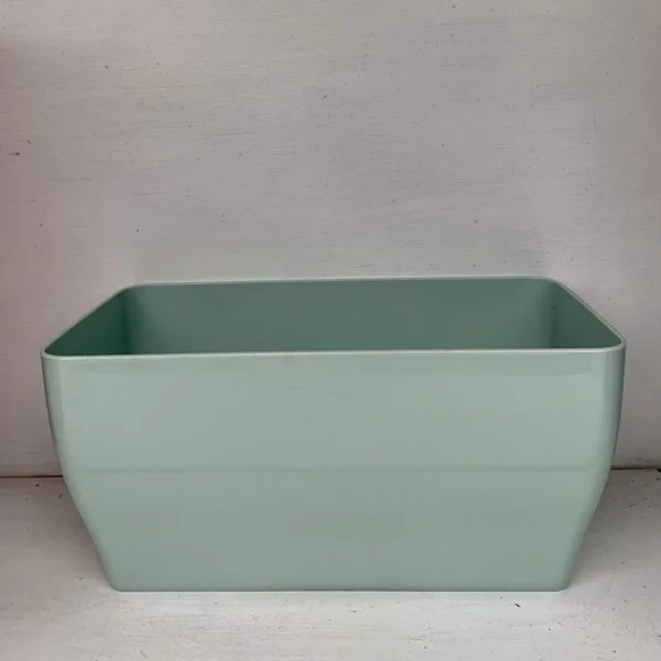 Vaso Rettangolare 26cm verdino