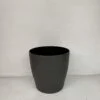 Vaso tondo 11cm antracite