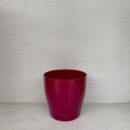 Vaso tondo 11cm fucsia
