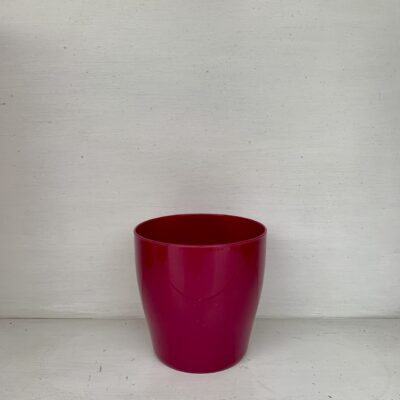 Vaso tondo 11cm fucsia
