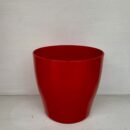 Vaso tondo 13cm Rosso