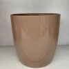 Vaso Tondo 20 cm marron