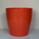 Vaso tondo cm 13 arancione