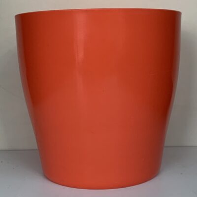 Vaso tondo cm 18 arancione