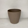 Vaso Tondo 11cm Marron