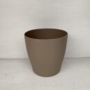 Vaso Tondo 11cm Marron