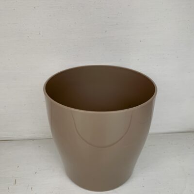 Vaso Tondo 13cm Marron