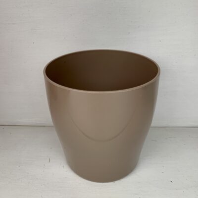 Vaso Tondo 15cm Marron